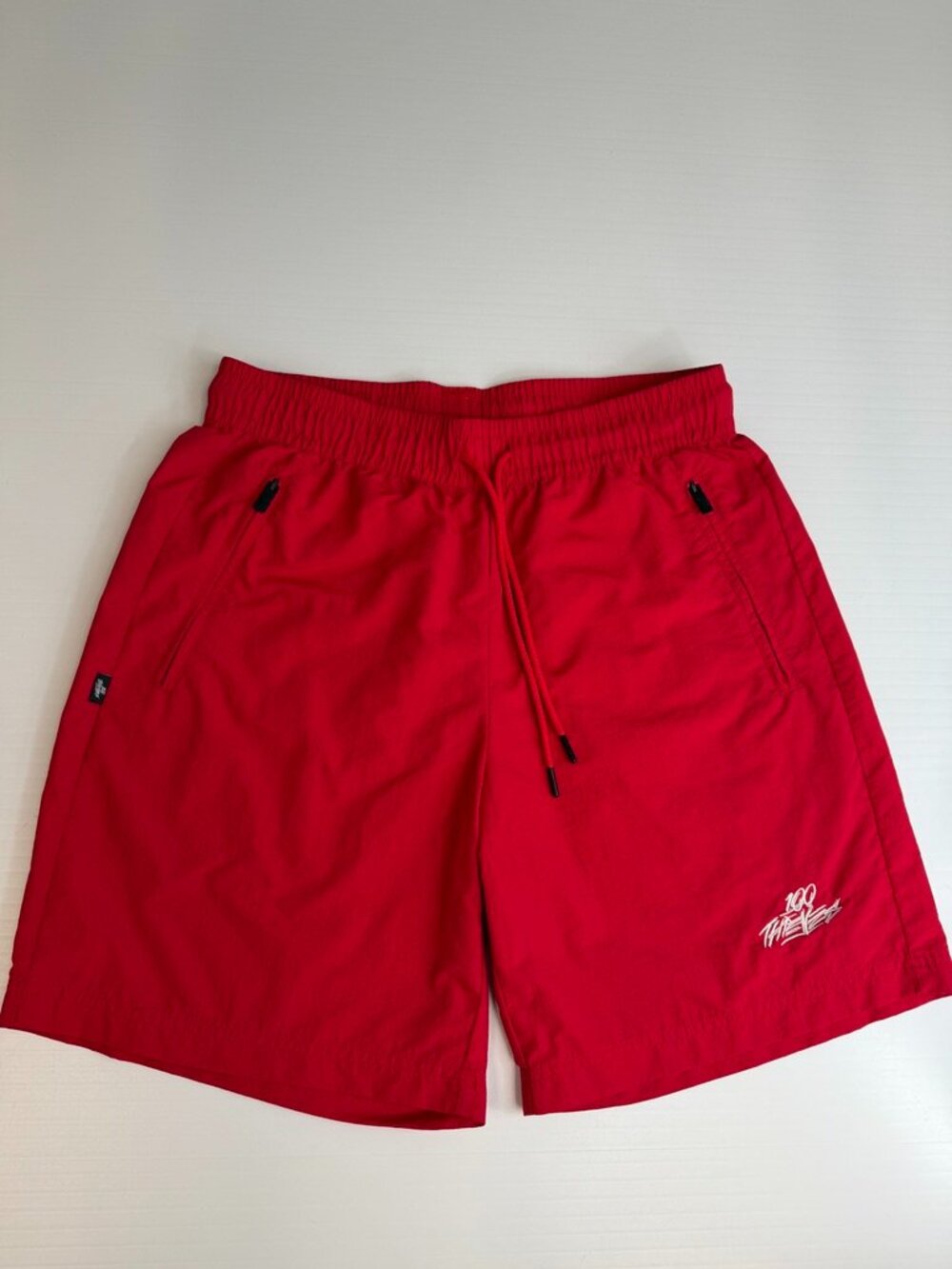 100 Thieves Short Men Small Foundations Pocket Logo 29x7 Train Run Gym Core Ex